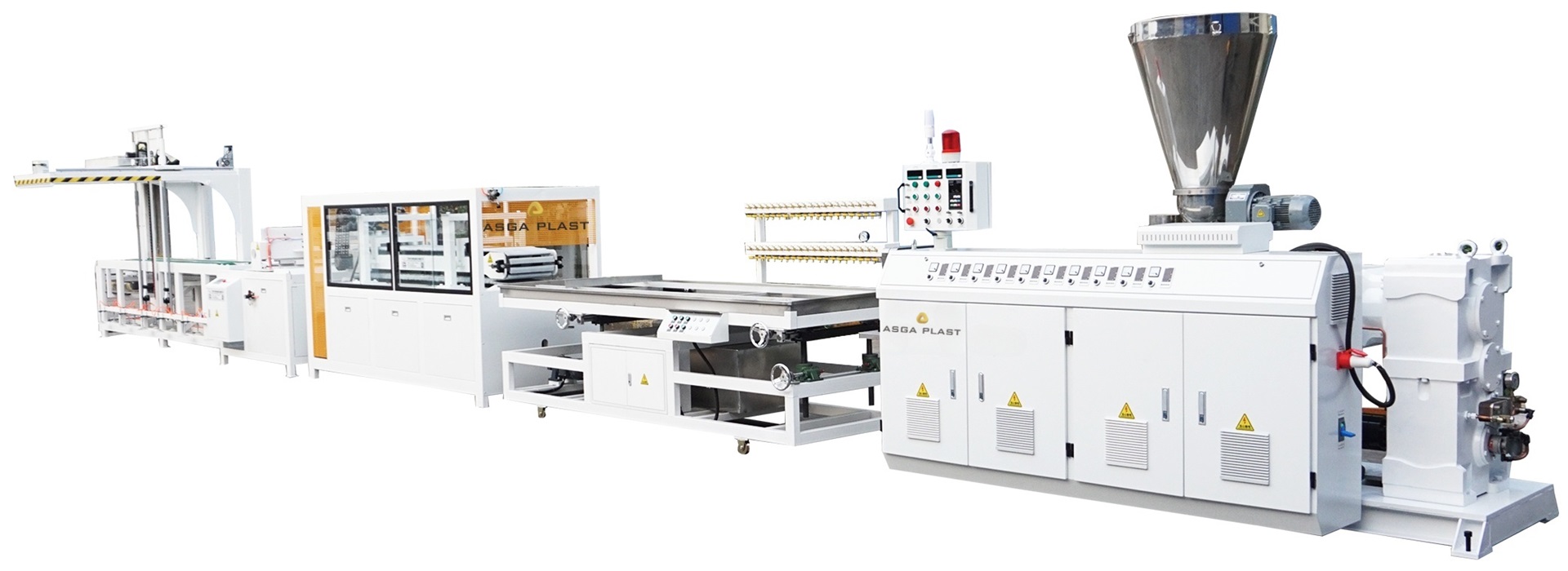 PVC WPC wall panel/ ceiling panel extrusion line Image