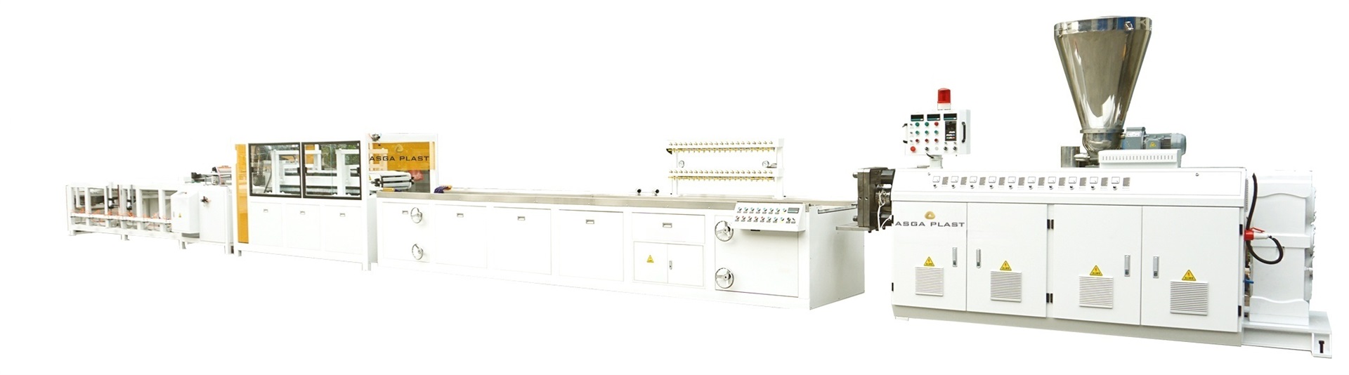 WPC Dado rail & panel production line Image